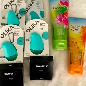 Hand Sanitizers and Body Creams